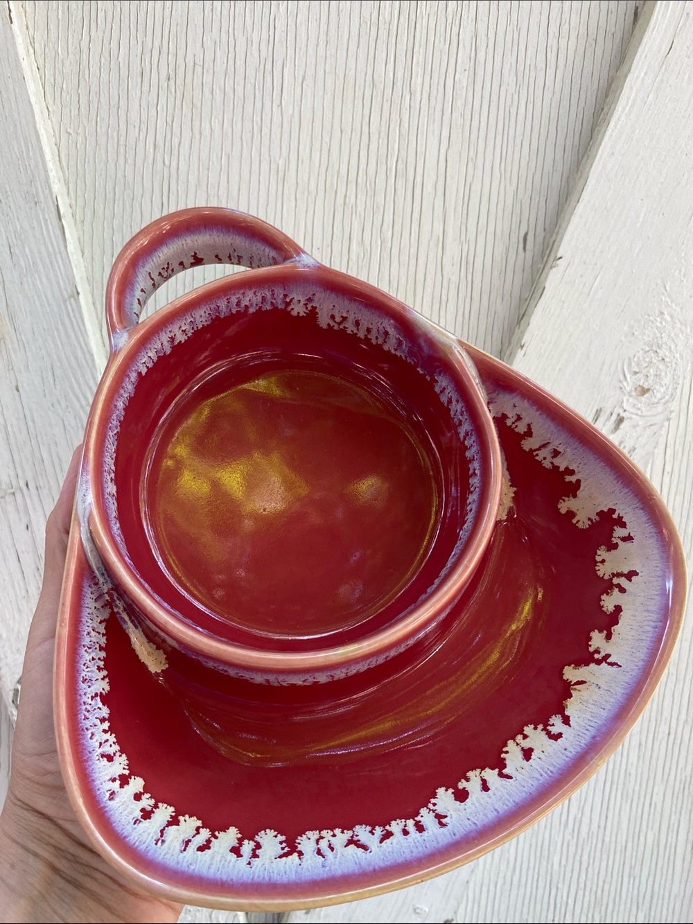 LTD commodities stoneware soup & cracker dish - Picture 7 of 7